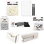 JAM Paper Complete Desk Kit, White, 8/Pack (338756Cwh)~#|#~sp4798338_sc7