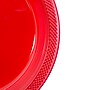 JAM Paper® Round Plastic Disposable Party Plates, Small, 7 Inch, Red, 200/Box (7255320666b)~#|#~sp4798708_sc7