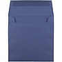 JAM Paper 5.5 x 5.5 Square Invitation Envelopes, Presidential Blue, 25/Pack (263917212)~#|#~sp4808476_sc7