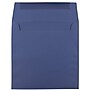 JAM Paper 6.5 x 6.5 Square Invitation Envelopes, Presidential Blue, 25/Pack (263917218)~#|#~sp4808505_sc7