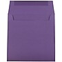 JAM Paper 6.5 x 6.5 Square Invitation Envelopes, Dark Purple, 25/Pack (363912725)~#|#~sp4808521_sc7