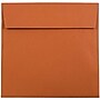 JAM Paper 6.5 x 6.5 Square Invitation Envelopes, Dark Orange, 25/Pack (3157452)~#|#~sp4808522_sc7