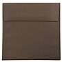 JAM Paper 6.5 x 6.5 Square Invitation Envelopes, Chocolate Brown Recycled, Bulk 1000/Carton (227912746b)~#|#~sp4808527_sc7