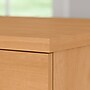 Bush Furniture Somerset 60"W Office Desk with Lateral File Cabinet and 5 Shelf Bookcase, Maple Cross (SET013MC)~#|#~sp48814435_sc7