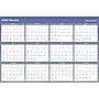 2020 AT-A-GLANCE 48" x 32" Vertical/Horizontal Reversible Erasable Yearly Wall Calendar Blue (A1152-20)~#|#~sp48943129_sc7