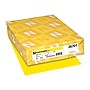 Neenah Paper Exact Brights Multipurpose Paper, 20 lbs., 8.5" x 11", Bright Yellow, 500 Sheets/Ream (26281)~#|#~sp49507640_sc7