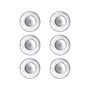 Quartet Glass Board 0.75" Magnets, Clear, 6/Pack (QRT85391)~#|#~sp49507648_sc7