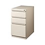 Staples 3-Drawer Mobile Vertical File Cabinet, Letter Size, Lockable, 27.75"H x 15"W x 20"D, Putty (ST60429-CC)~#|#~sp49507768_sc7