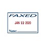 2000 Plus 2360 Dater, ENTERED, PAID, FAXED, RECEIVED, Blue and Red Ink (011035)~#|#~sp49508002_sc7
