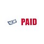 Accu-Stamp 2 Pre-Inked Stamp, PAID, Blue and Red Inks (035535)~#|#~sp49508135_sc7