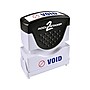 Accu-Stamp 2 Pre-Inked Stamp, VOID, Blue and Red Inks  (035539)~#|#~sp49508145_sc7