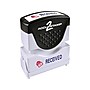 Accu-Stamp 2 Pre-Inked Stamp, RECEIVED, Blue and Red Inks  (035537)~#|#~sp49508147_sc7