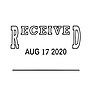 Offistamp Rectangle Date Stamp, RECEIVED, Black Ink (034522)~#|#~sp49508246_sc7