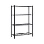 Whalen 4-Shelf Wire Unit, 36"W, Black (WS143654-4B)~#|#~sp49508262_sc7