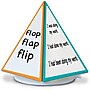 Essential Learning Spin & Write Pyramid™ Rotating 4-Sided Dry-Erase Board (ELP626691)~#|#~sp49633712_sc7