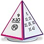 Essential Learning Spin & Write Pyramid™ Rotating 4-Sided Dry-Erase Board (ELP626691)~#|#~sp49633713_sc7