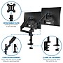 Mount-It! Dual Monitor Arm Desk Mount for 19" to 32" Monitors, Black (MI-4762)~#|#~sp49721550_sc7