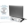 Mount-It! 3.2" x 8.7" Aluminum Laptop Stand and Holder, Silver (MI-7276)~#|#~sp49721646_sc7