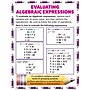 Teacher Created Resources Algebraic Expressions & Equations Teaching Poster Set (MC-P088)~#|#~sp49743948_sc7