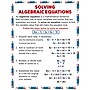 Teacher Created Resources Algebraic Expressions & Equations Teaching Poster Set (MC-P088)~#|#~sp49743951_sc7