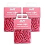 JAM Paper Small Paper Clips, Pink, 3 Packs of 100 (42186872B)~#|#~sp49917536_sc7