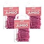 JAM Paper Jumbo  Paper Clips, Pink, 3/Pack (42186873B)~#|#~sp49917555_sc7