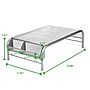 Mind Reader Ventilated Monitor Stand with Side Storage, Silver (MESHM-SIL)~#|#~sp49927779_sc7
