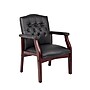 Boss CaressoftPlus Vinyl Guest Chair, Black (B959-BK)~#|#~sp5006358_sc7