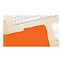 Pendaflex Two-Tone File Folder, 3-Tab, Legal Size, Orange, 100/Box (153 1/3 ORA)~#|#~sp50518633_sc7
