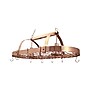 Elegant Designs Incandescent 2 Light Pot Rack, Copper (PR1000-CPR)~#|#~sp5064596_sc7
