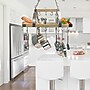 Elegant Designs Incandescent 2 Light Pot Rack, Wood (PR1001-WOD)~#|#~sp5064753_sc7