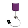 LimeLights Incandescent Table Lamp, Purple (LT2024-PRP)~#|#~sp5064773_sc7
