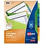 Avery Big Tab Insertable Plastic Dividers, 8 Tab, Multicolor, 24 Sets/Carton (11903)~#|#~sp50664119_sc7