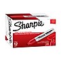 Sharpie Pro King Size Permanent Markers, Chisel Tip, Red, 12 Boxes of 12 (144 Count)~#|#~sp50897764_sc7