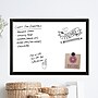 U Brands Magnetic Dry Erase Whiteboard, Black MDF Frame, 23" x 17" (307U00-01)~#|#~sp5096360_sc7
