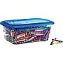 Bella Storage Solutions 6 Qt. Snap Lid Storage Bins, Clear/Blue, 36PK/Carton (160001293C)~#|#~sp50985800_sc7