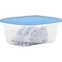Bella Storage Solutions 6 Qt. Snap Lid Storage Bins, Clear/Blue, 36PK/Carton (160001293C)~#|#~sp50986003_sc7