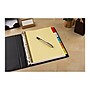 Avery Big Tab Insertable Buff Paper Dividers, 5-Tab, Assorted Colors, 48 Sets/Carton (11109)~#|#~sp50987073_sc7