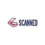Accu-Stamp 2 Two-Color Pre-Inked Stamp, "SCANNED", Blue and Red Inks  (035606)~#|#~sp50987674_sc7