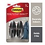 Command™ Medium Designer Hooks, Black, 2 Hooks (17081BLK)~#|#~sp52322490_sc7