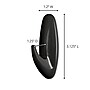 Command™ Medium Designer Hooks, Black, 2 Hooks (17081BLK)~#|#~sp52322491_sc7