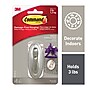 Command Medium Hook, 3lb., Brushed Nickel (17051BN-ES)~#|#~CBC2E6E8-FF1F-4EC4-8EA8DE299FF08FC0_sc7