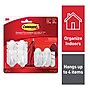 Command Assorted Hooks, 3 lb., White, 2-Small Command Hooks, 2-Medium Command Hooks, 2-Pairs (17081-2VPES)~#|#~6C07FB4F-6D7E-4EFC-B24800FC15D8D425_sc7