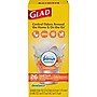 Glad OdorShield 4 Gallon Small Trash Bags, Hawaiian Aloha, .5 mil, 22.2 x 21, White, 26CT (78813)~#|#~sp53227767_sc7