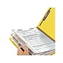 Smead End Tab Pressboard Classification File Folder with SafeSHIELD®, Legal Size, Yellow, 10/Box (29789)~#|#~sp53358591_sc7