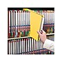 Smead End Tab Pressboard Classification File Folder with SafeSHIELD®, Legal Size, Yellow, 10/Box (29789)~#|#~sp53358595_sc7