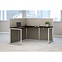 Bush Business Furniture Easy Office 60"W L-Shaped Cubicle Workstation, Mocha Cherry (EOD360MR-03K)~#|#~sp54556517_sc7