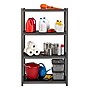 Iron Horse 3200 Concealed Rivet 4-Shelf Metal Stand Alone Shelving Unit, 36" W, Gray (20995)~#|#~sp54766930_sc7