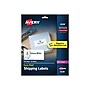Avery Easy Peel Laser Shipping Labels, 2" x 4", White, 10 Labels/Sheet, 25 Sheets/Pack (6528)~#|#~sp54962752_sc7