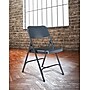 National Public Seating 200 Series All-Steel Armless Premium Folding Chair, Char-Blue~#|#~sp54969989_sc7